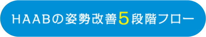 HAABの姿勢改善5段階フロー
